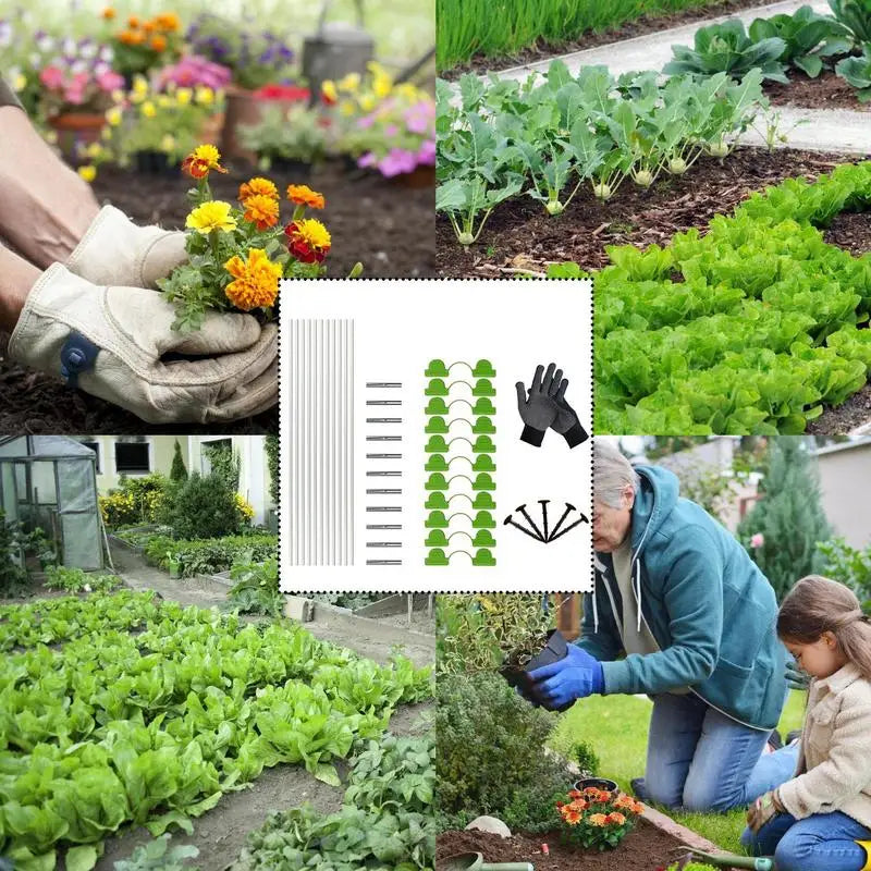 Greenhouse Hoops Long Greenhouse Hoops Grow Tunnel Garden Bed Stakes