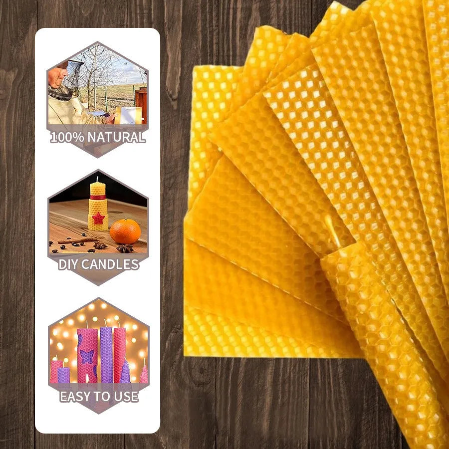 10/20/30pcs Beeswax Sheets Candle Making Crafts