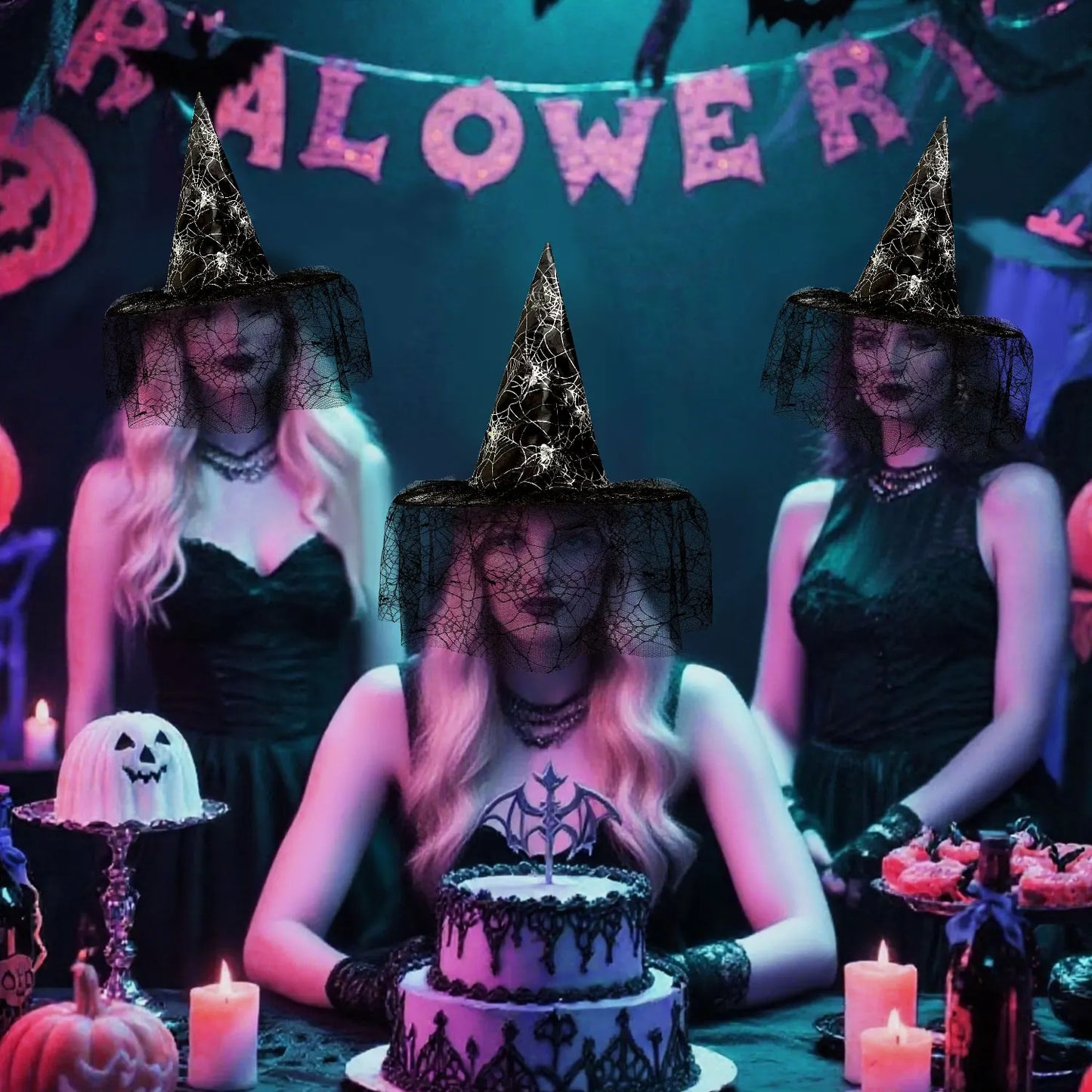 Halloween Witch Hats