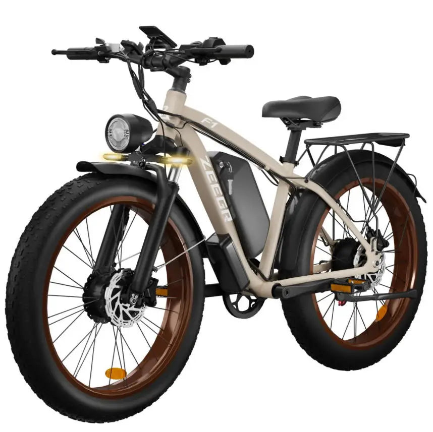 Adult 2000W Dual Motor 26 inch tire All terrain Hydraulic brake multi-function E-bike