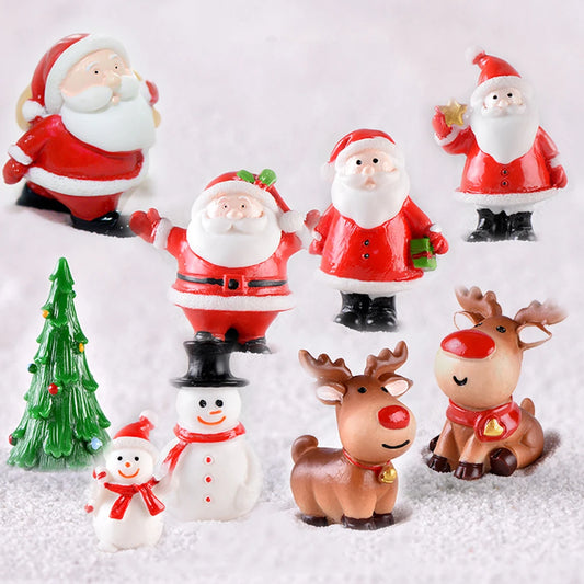 Christmas Mini Resin Figurines