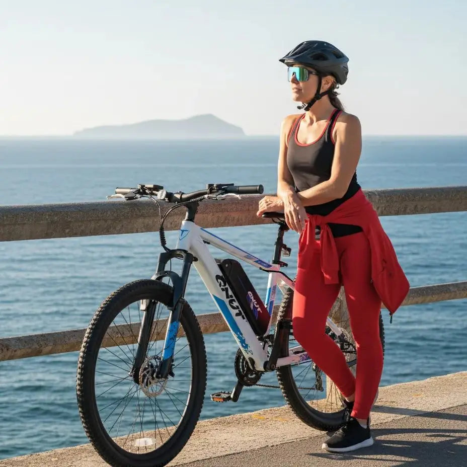 26" Electric Bike For Adults, Electric Mountain Bike With 1000w Peak Motor Electric Dirt Bike