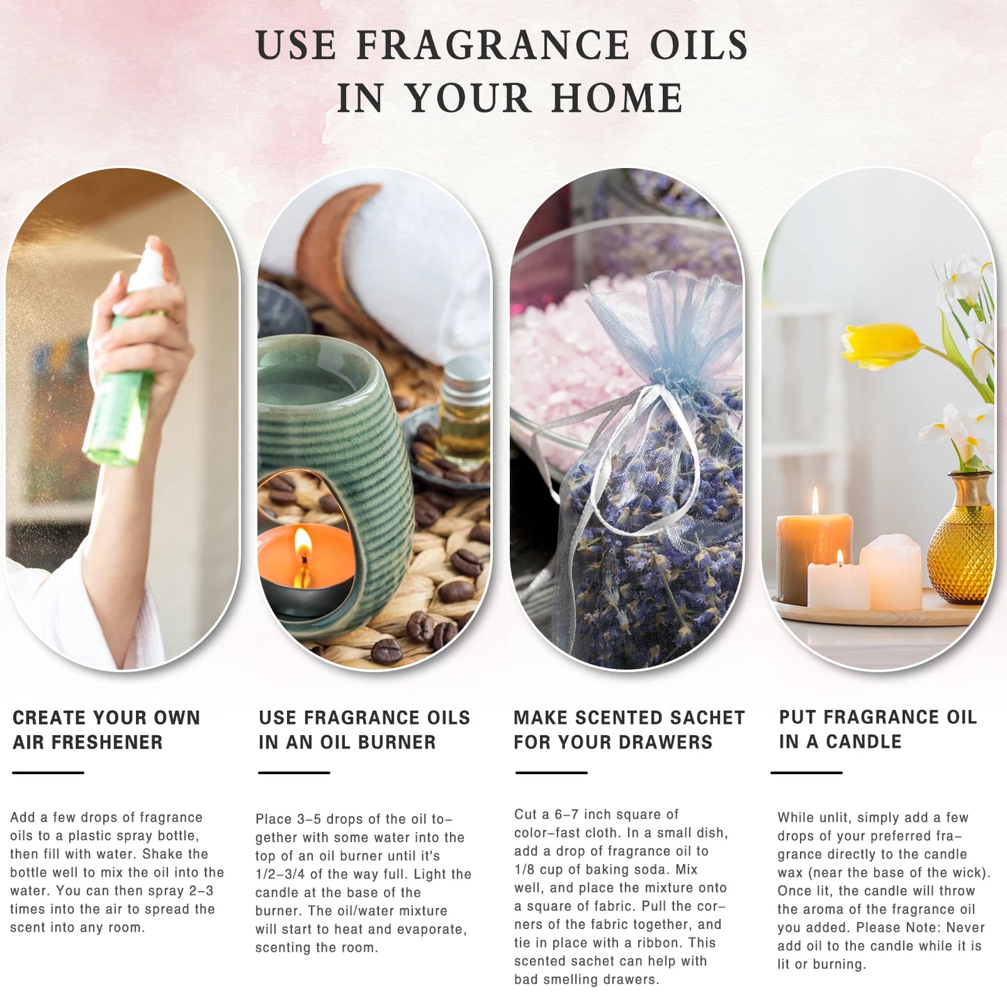 PHATOIL Natural Plant Essential Oil 10ml for Diffusers