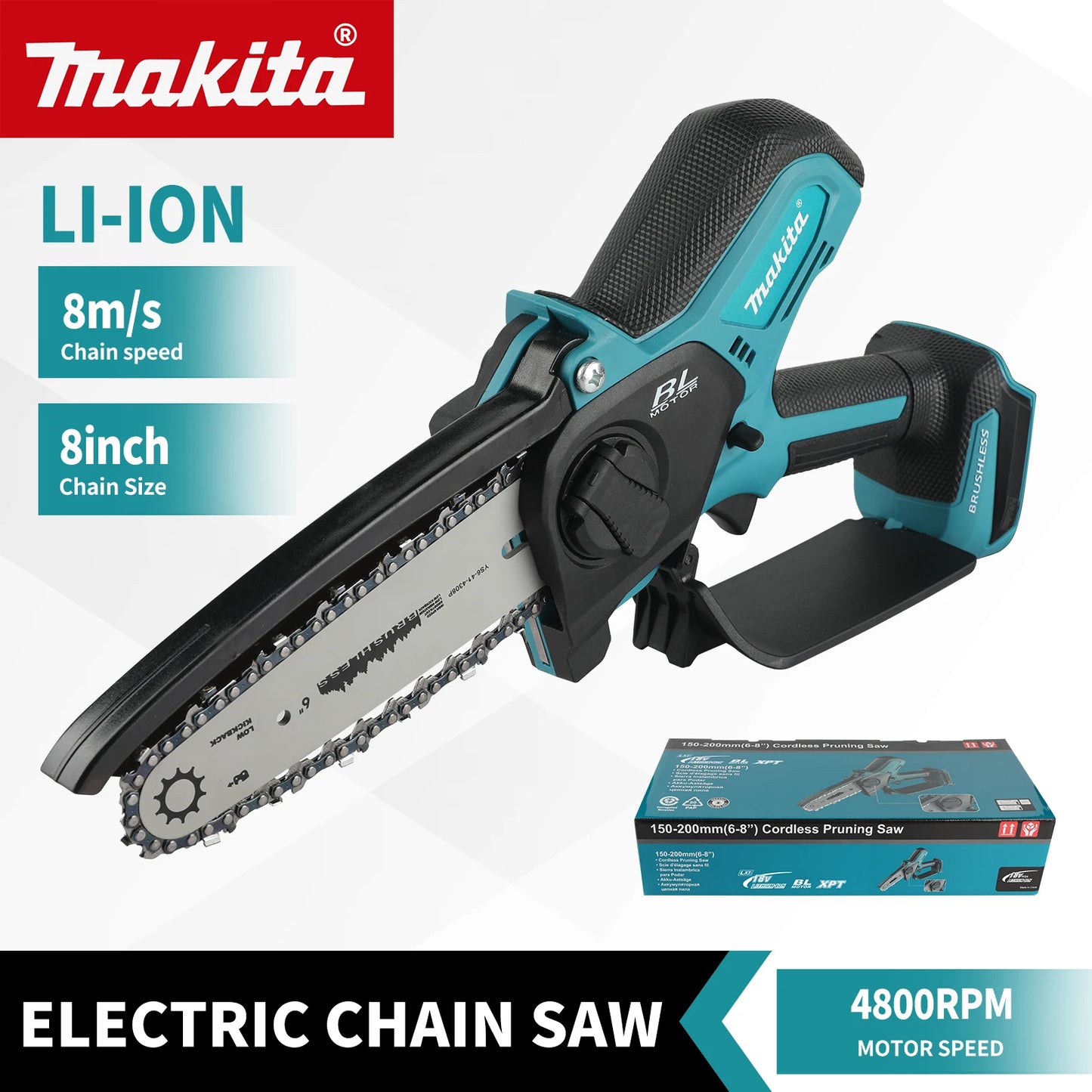 Makita 18V Cordless 6 inch Chainsaw