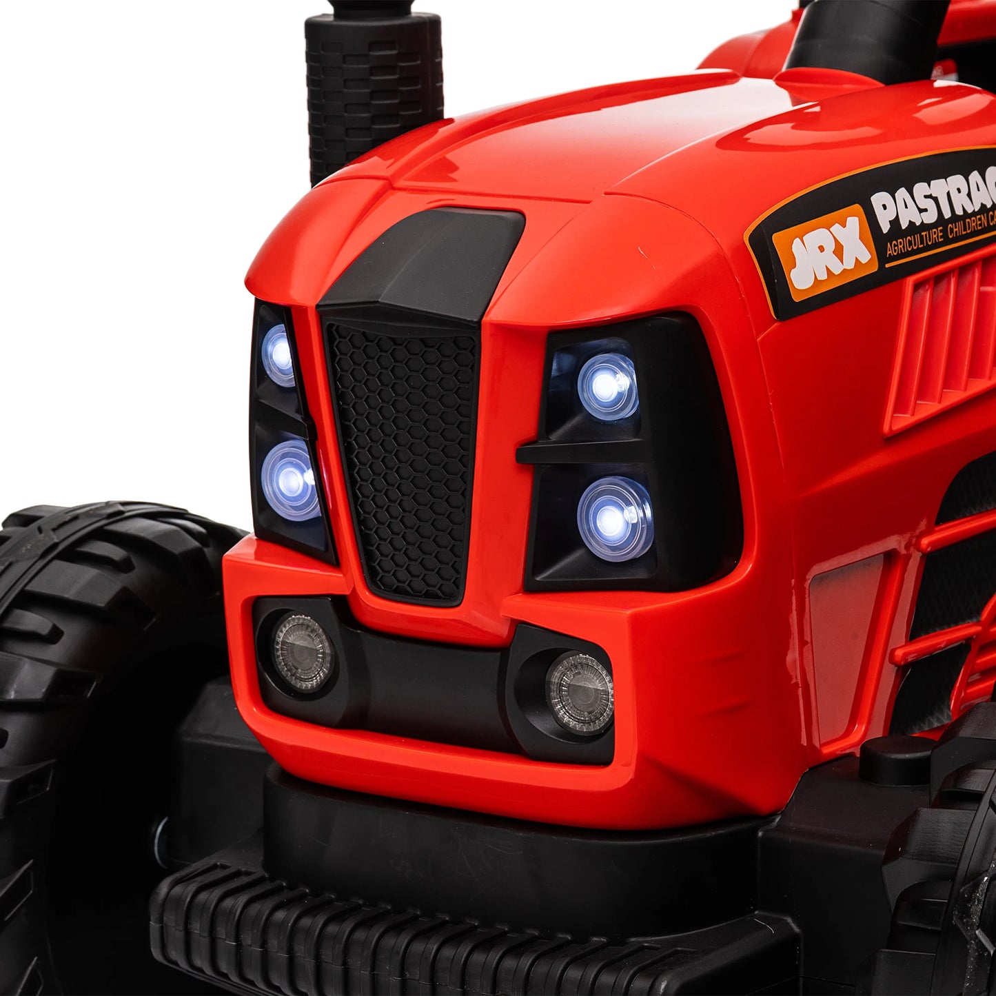 24V 400W Tractor + Trailer Remote 3-Speed LED USB/MP3/Bluetooth Display 2-Point Belt ﻿