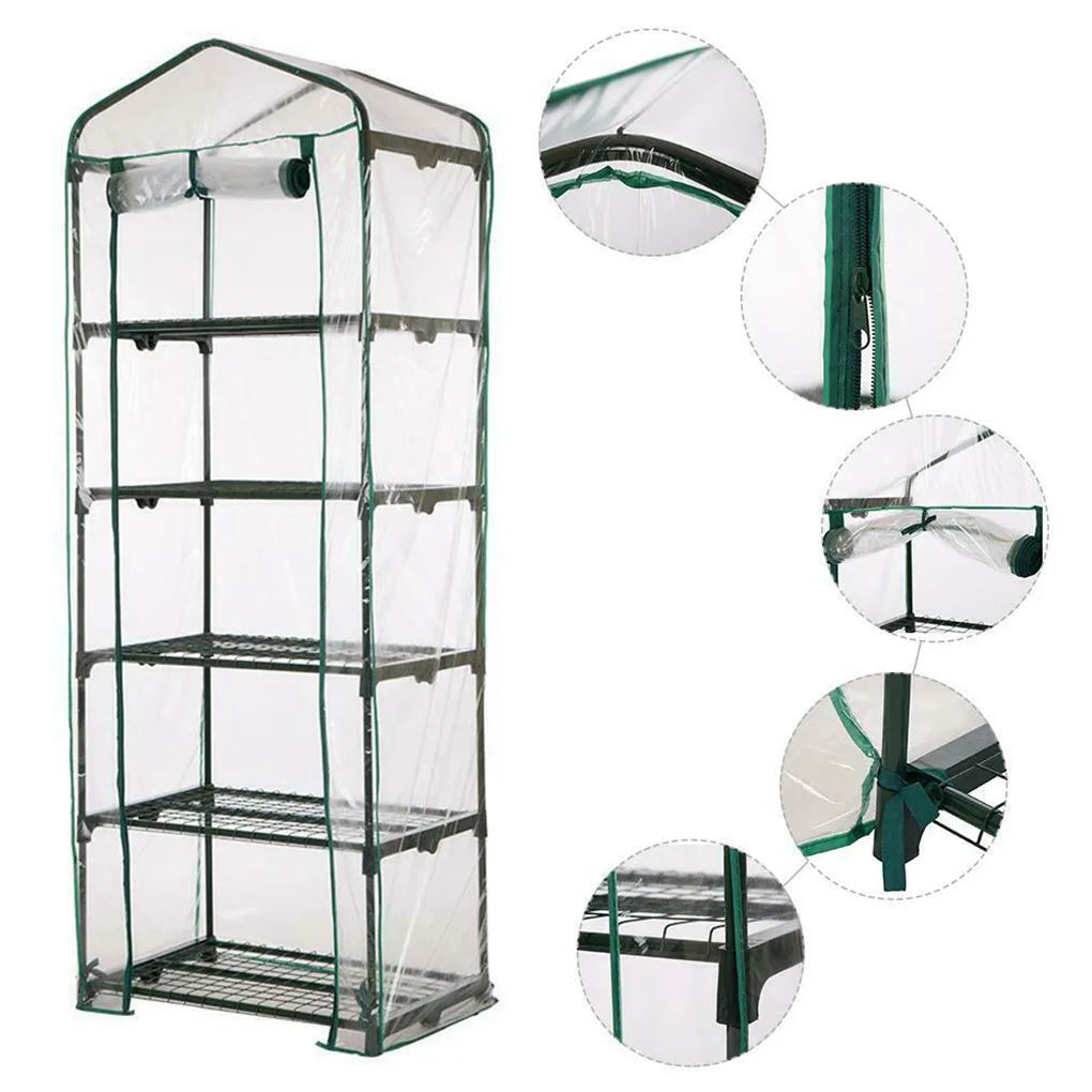 Transparent  Garden Warmer Cover PVC Flower and Plant Insulated Warming Shed