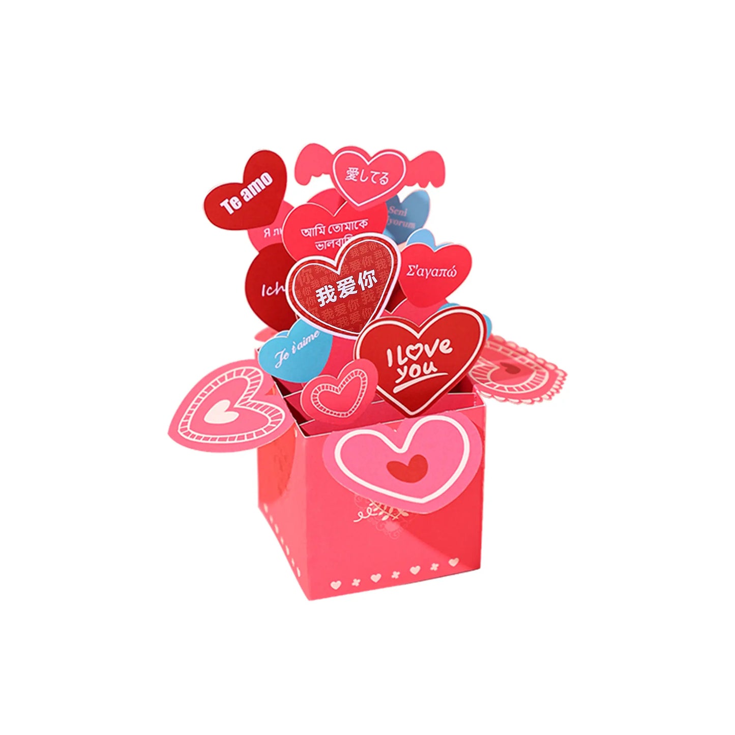 Valentine's Day 3D Greeting Card