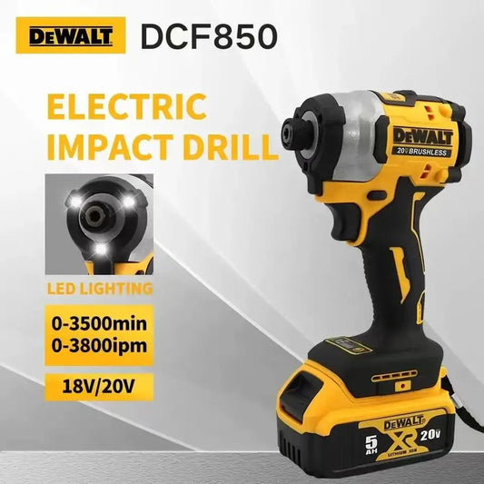 Dewalt DCF850 Rechargeable Cordless 20V Impact screwdriver