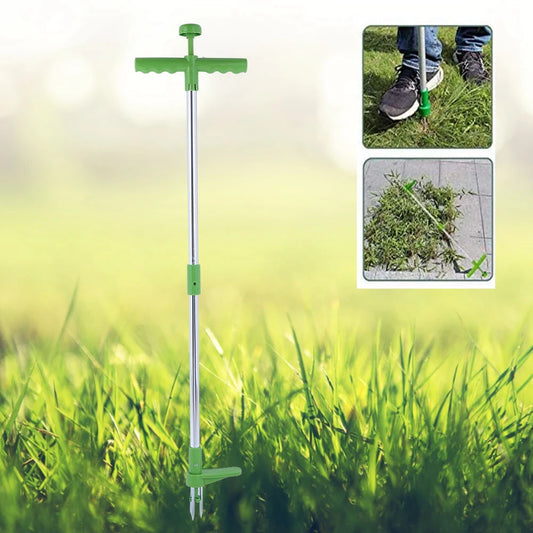 Garden Tools Portable  Puller Stand Up er Long Handle Garden Lawn Root Killer Remover Tool