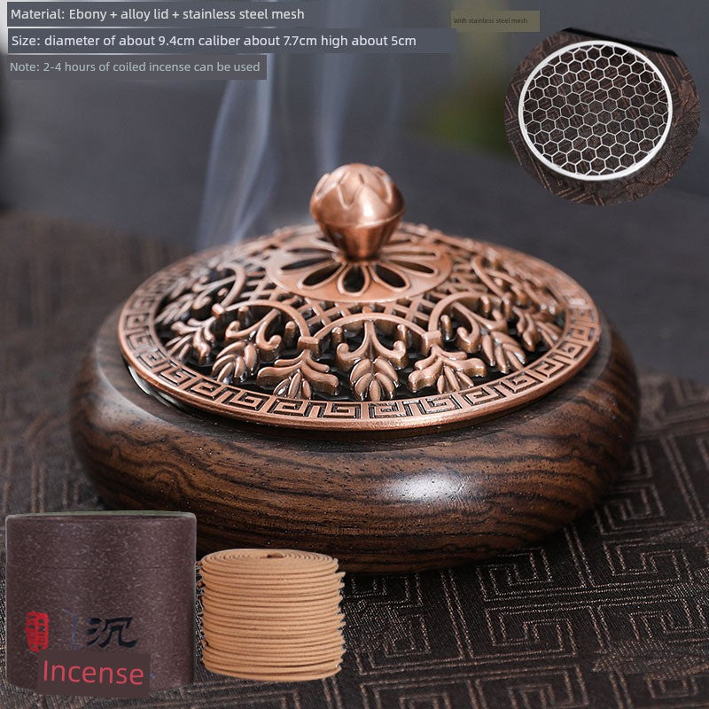 Incense Coil Burner Hollow Circle For Home