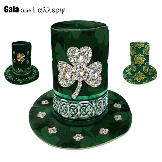New St. Patrick's Day Top Green Hat for Adult Boy Girl