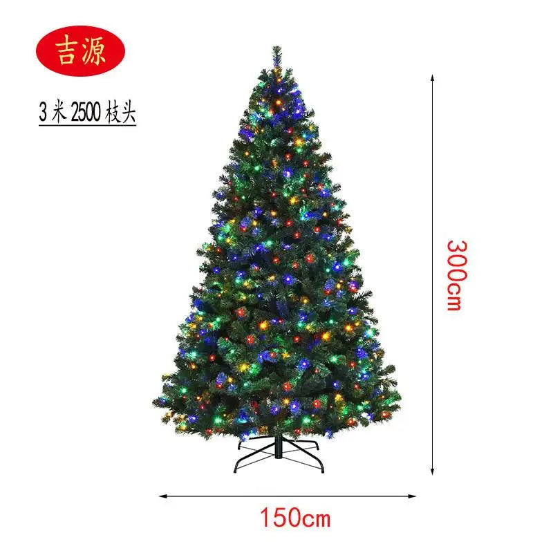 5 to 10ft Artificial Christmas Tree, Snow Flocked Full Prelighted Tree with 2084 Branch Tips, 900 Incandescent Lights