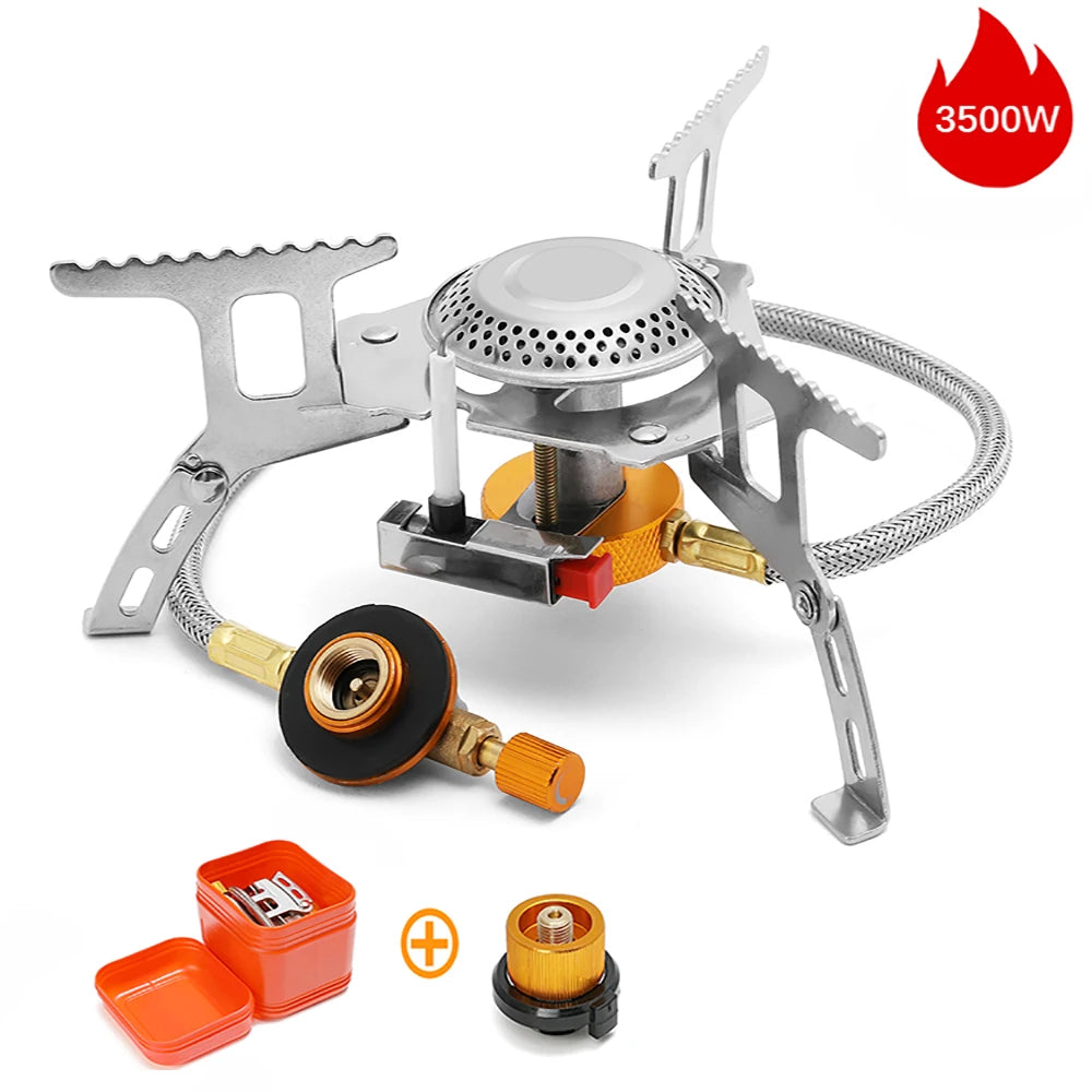 Outdoor Camping Portable Windproof outdoor Head Stove Portable Burner 5800W