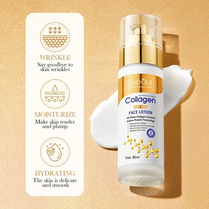 Collagen Moisturizing Essence Body Lotion Face Cream Eye Cream Toner