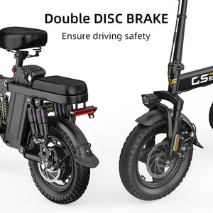Long-range Electric-assisted Bicycle, 500W Brushless Motor, 48V10AH/15AH Portable Lithium Battery,