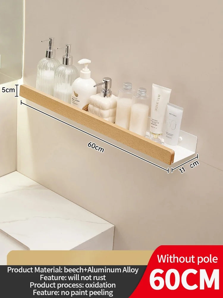 Household Wooden Wall Mount Shelving. Livingroom, Bathroom, Kitchen, and more.