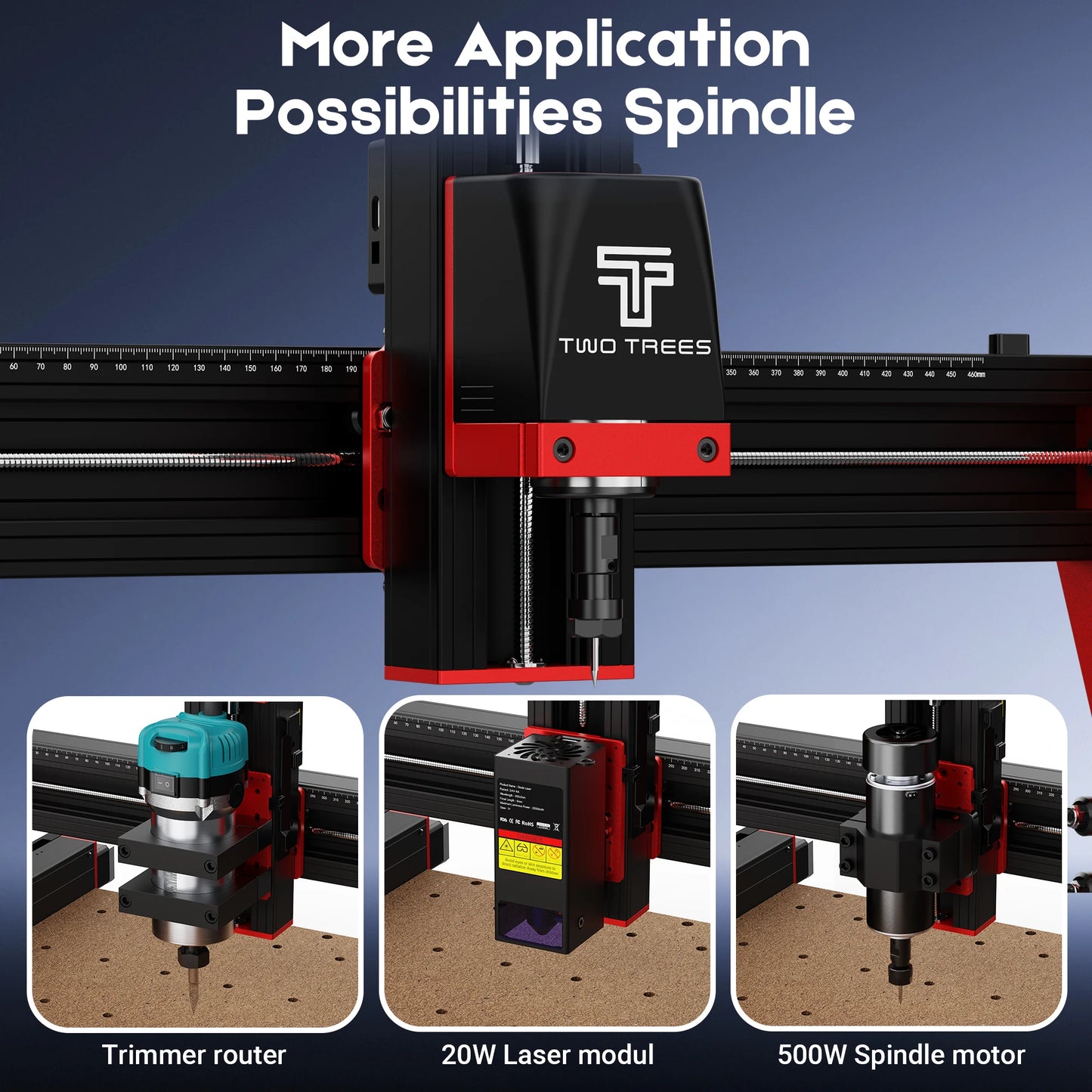 TTC450 Pro CNC Router Machine Engraving Milling Machine