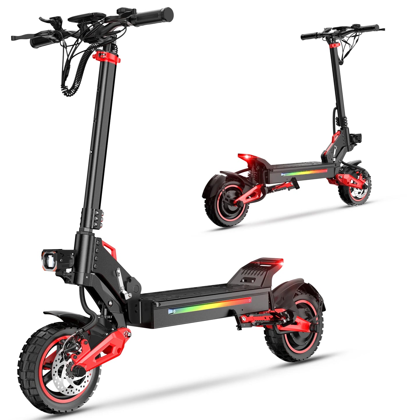 J15 Electric Scooter Adult 1600W Motor 11-Inch Off-Road tires 48V18AH Battery Max Speed 31mph Range 27-30 Miles Electric Scooter