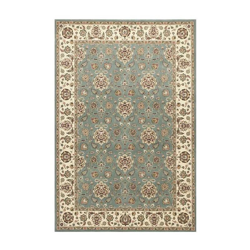 VIKAMA Washable Foldable Imitation Cashmere Carpet Entry Door Mat Persian Retro Style
