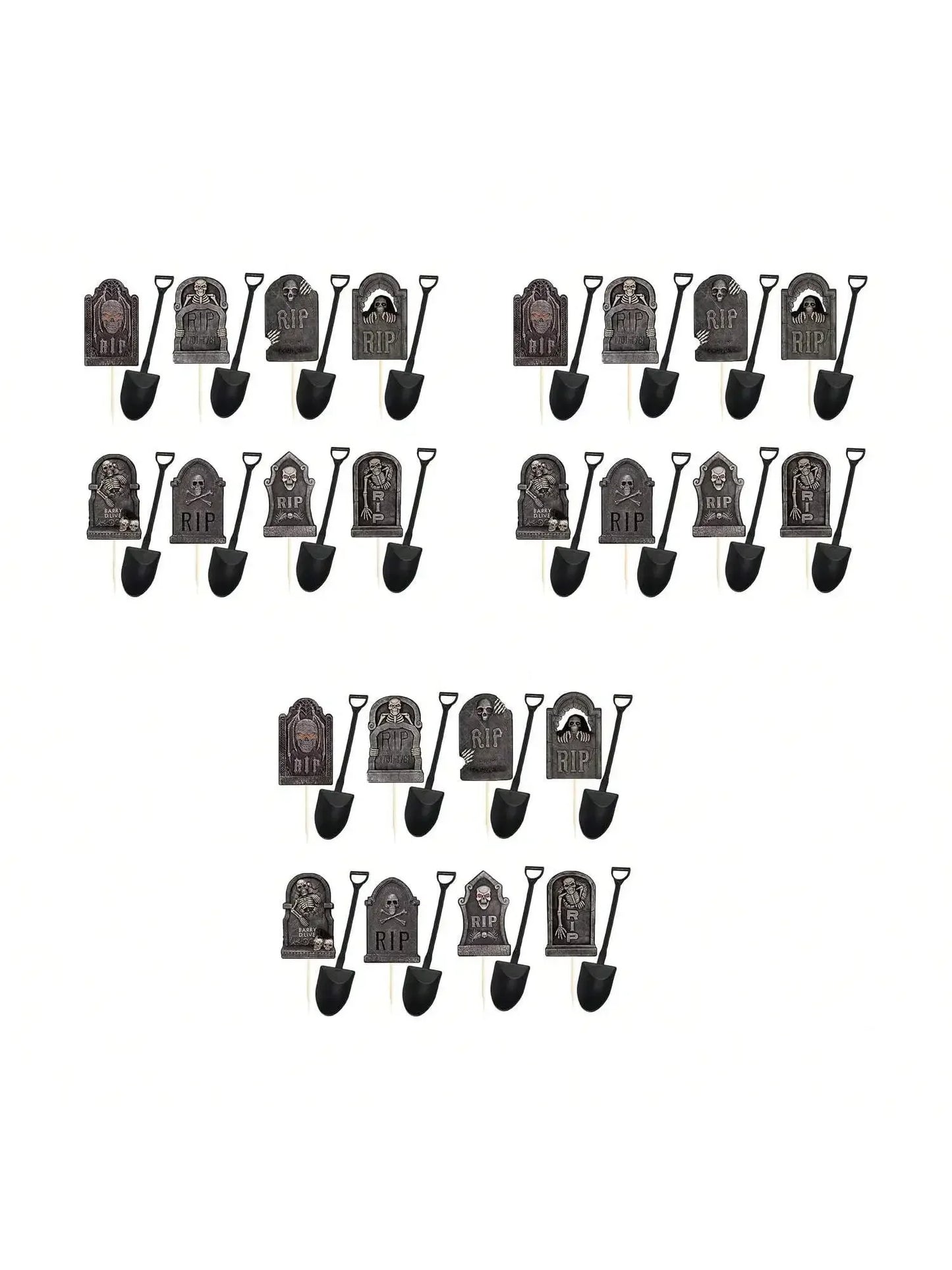 Multi pcs Halloween Cupcake Toppers Cake Decorations