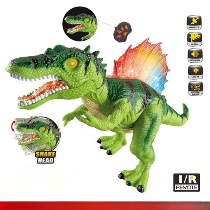 RC Dinosaur Kids Pet Toy Electric Spinosaurus Remote Control Animal Model