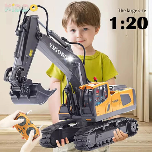 RC Remote Control 1:20 Heavy Equipment Construction Toys