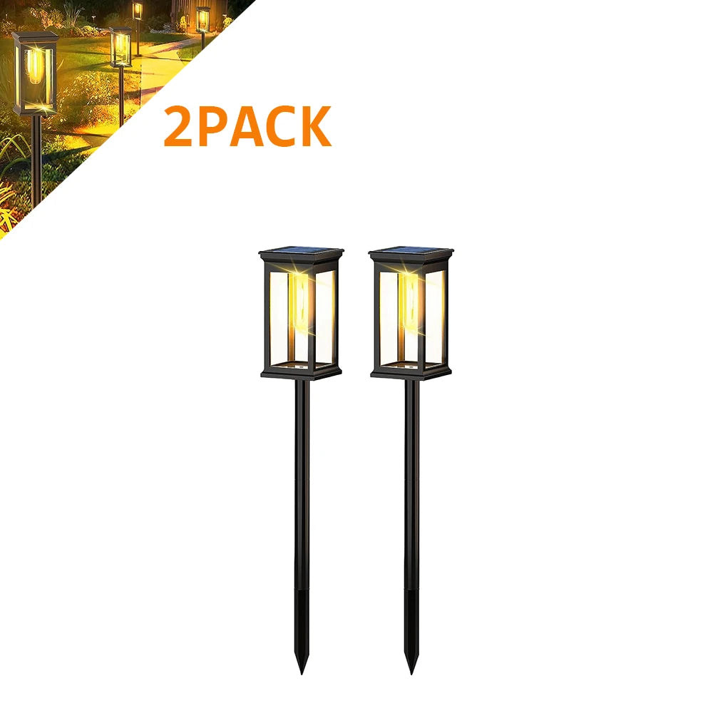 Outdoor Solar Powered Pathway and Garden Lights.