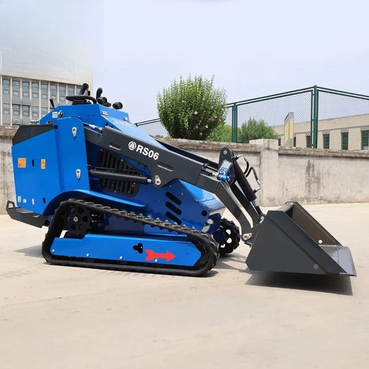 Economic Home Skidsteer Ce Epa Small Front Shovel Skidsteer Agriculture Diesel Engine Mini Loader Skid Steer Miniskidsteer