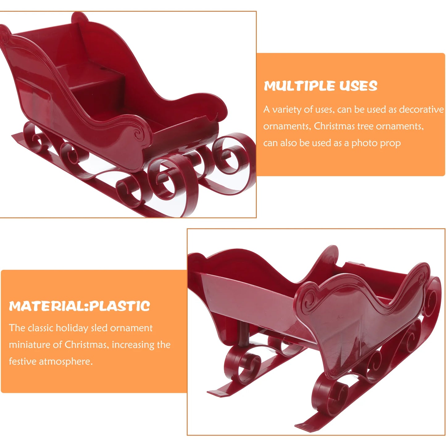 Christmas Sleigh Cornucopia