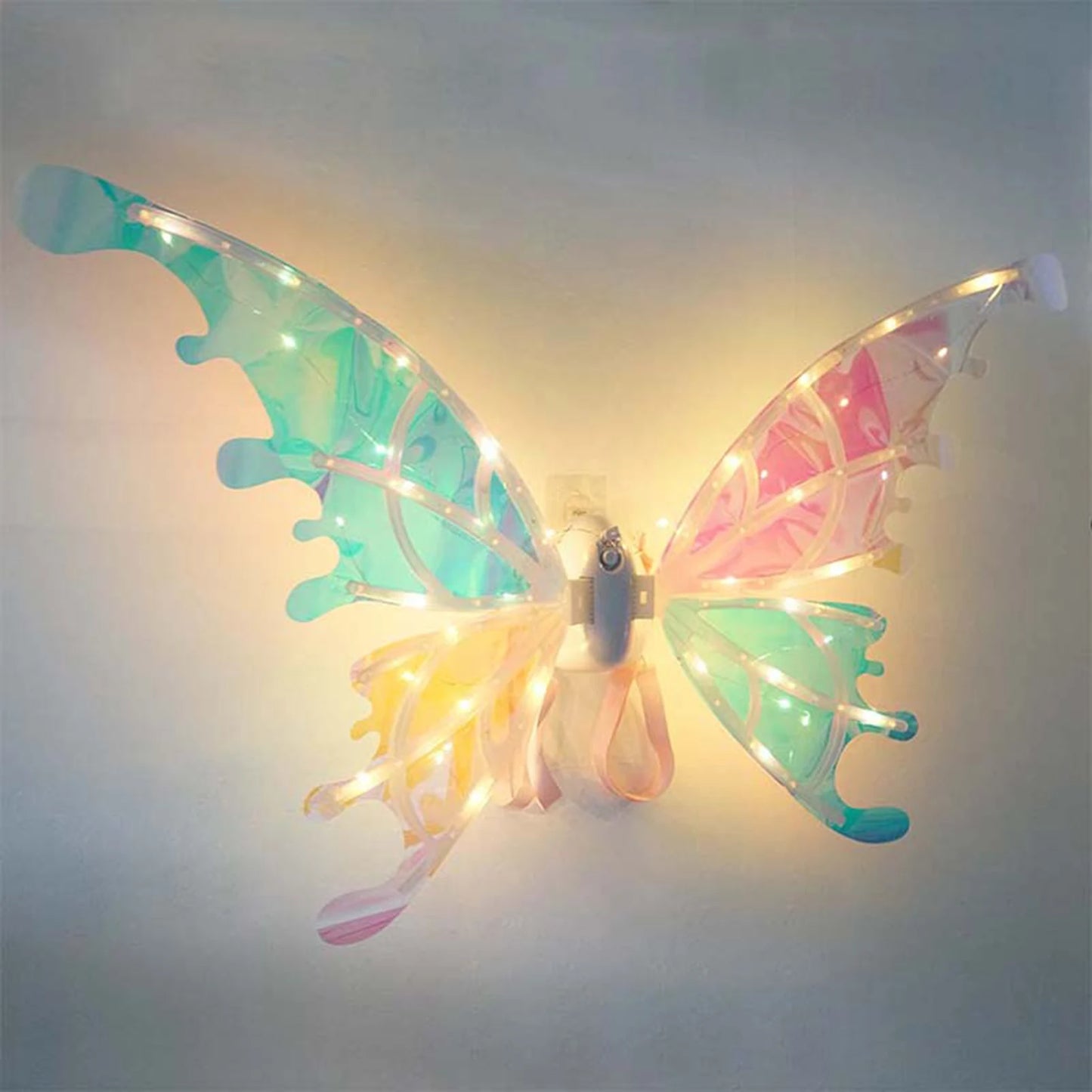 Electrical Butterfly Wings Toy With Music Lights Elf Wings Glowing Shiny Dress Up