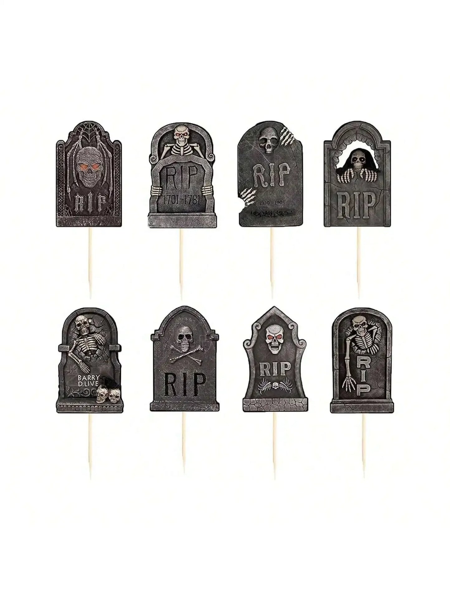 Multi pcs Halloween Cupcake Toppers Cake Decorations