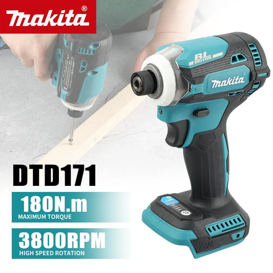 Makita DTD171 Brushless Impact Driver: Cordless Power Tools, 18V