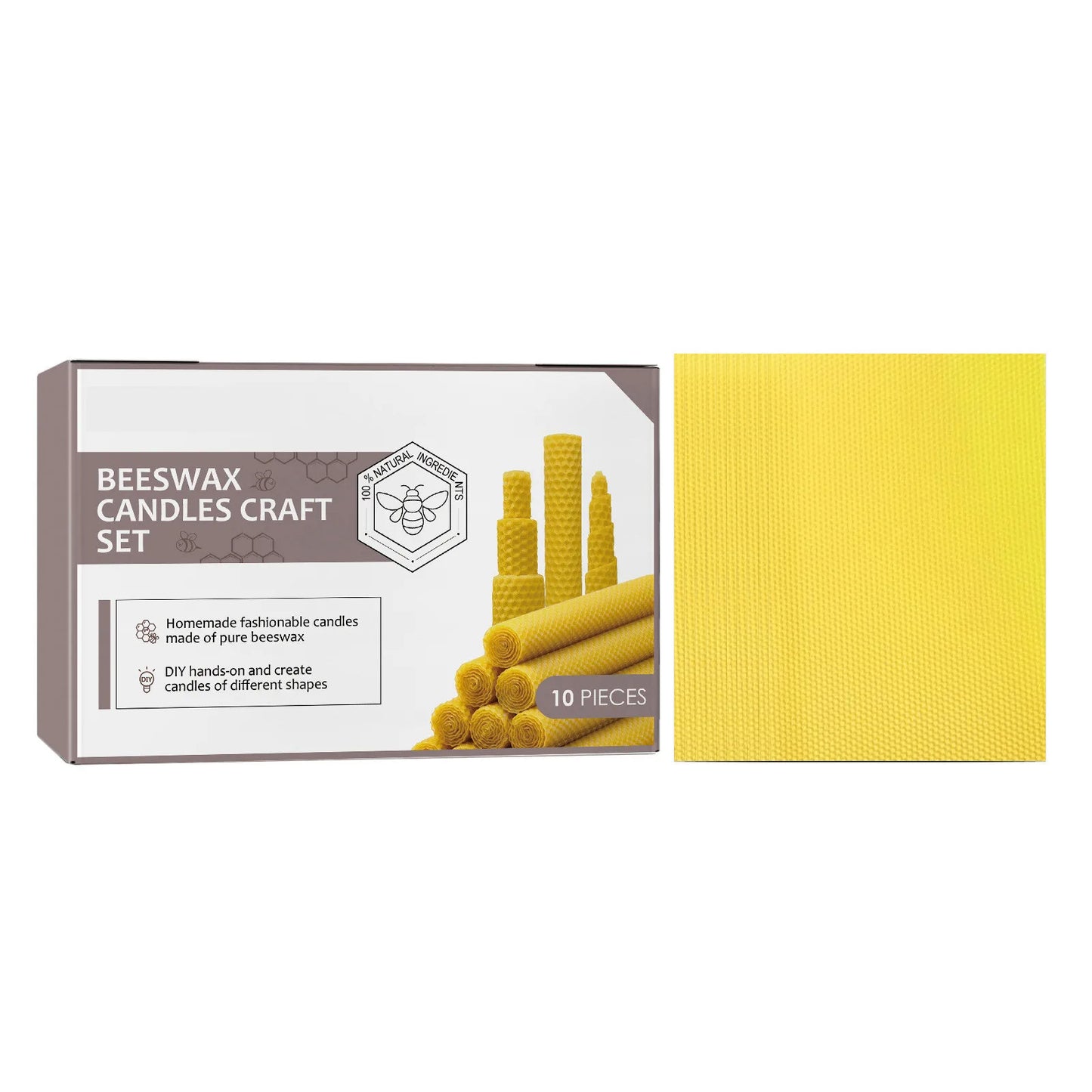 10/20/30pcs Beeswax Sheets Candle Making Crafts