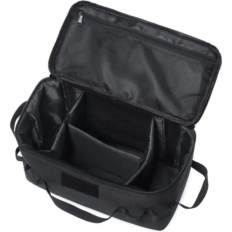 Outdoor Camping Gas Tank Storage Bag Large Capacity Picnic Cookware Utensils Kit Bag