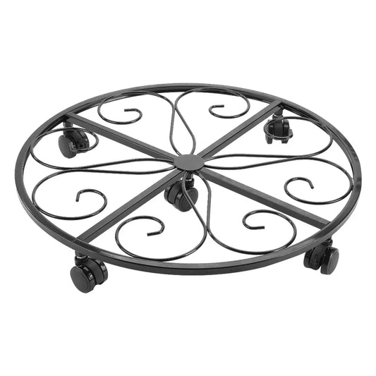 Plant Caddy 360 Degree Rotating Heavy Duty Flower Pot Caster Indoor/Outdoor