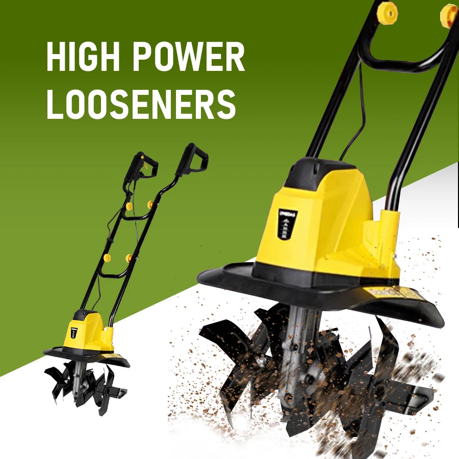 Garden Tiller Electric Cultivator