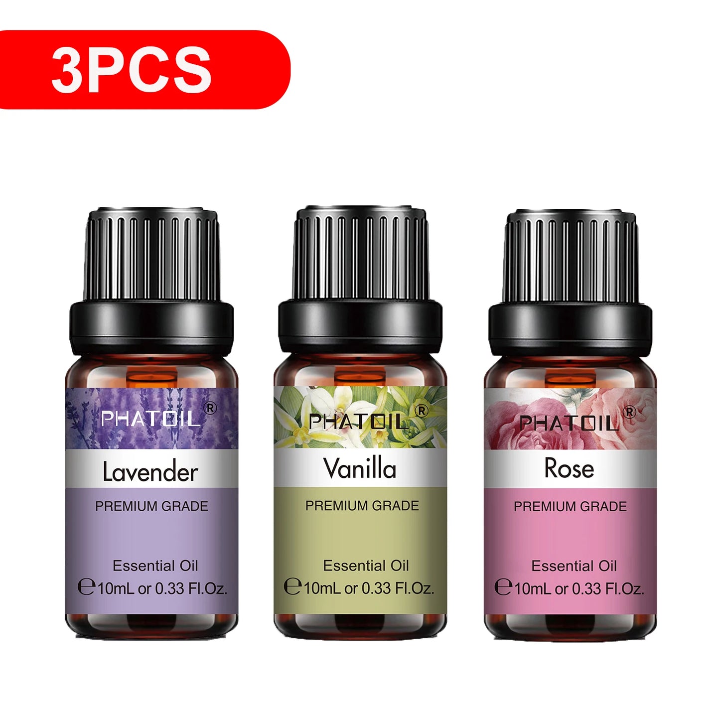 PHATOIL Natural Plant Essential Oil 10ml for Diffusers