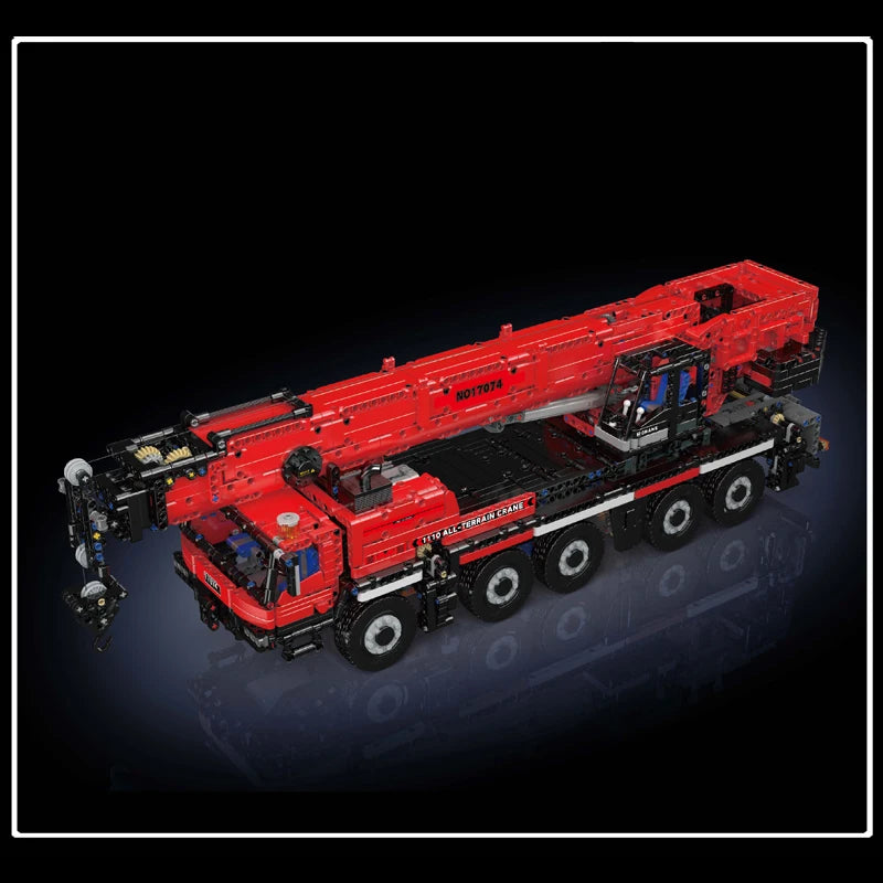 Remote Control LTM 1110 Crane Building Block Assembly.