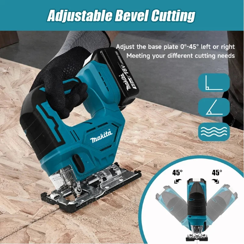 Makita DJV182 Cordless Jigsaw:18V,300W,0-2700rpm