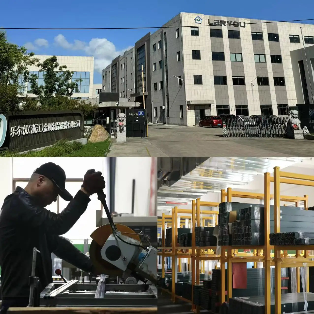 Large Size Aluminum Garden Greenhouse With Metal Frame and PC Boards Plastic Wall Adjustable Windows and Sliding or Hinge Door