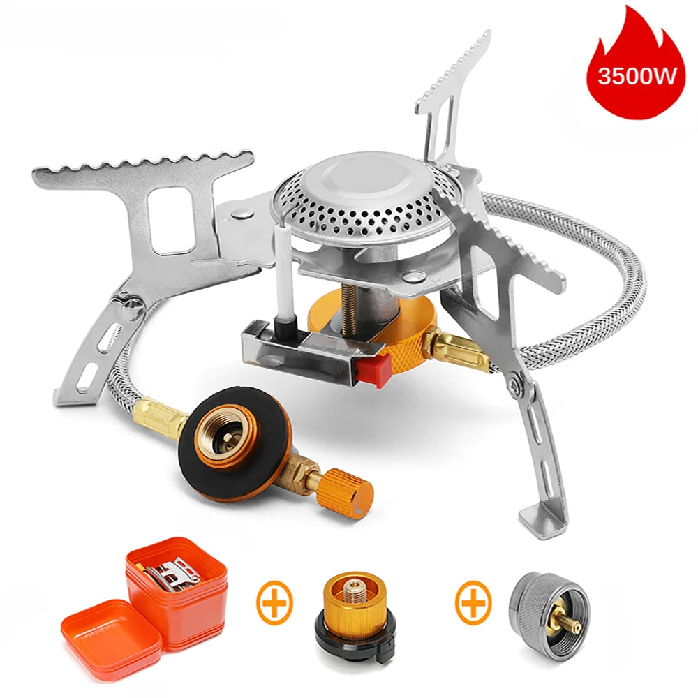 Outdoor Camping Portable Windproof outdoor Head Stove Portable Burner 5800W