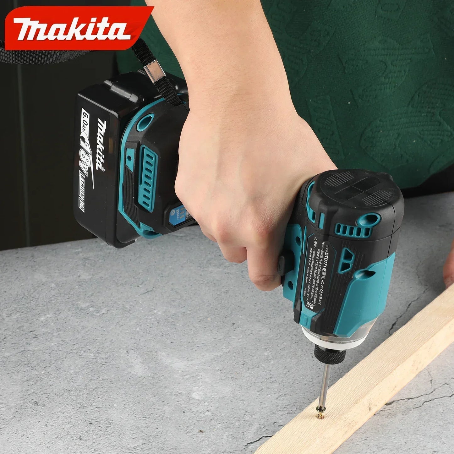 Makita DTD171 Brushless Impact Driver: Cordless Power Tools, 18V