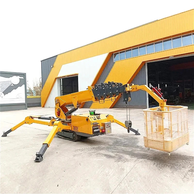 Spider Crane 360 Spin 8-20m 1.5t Mini Crane Towable Telescopic Boom Lift