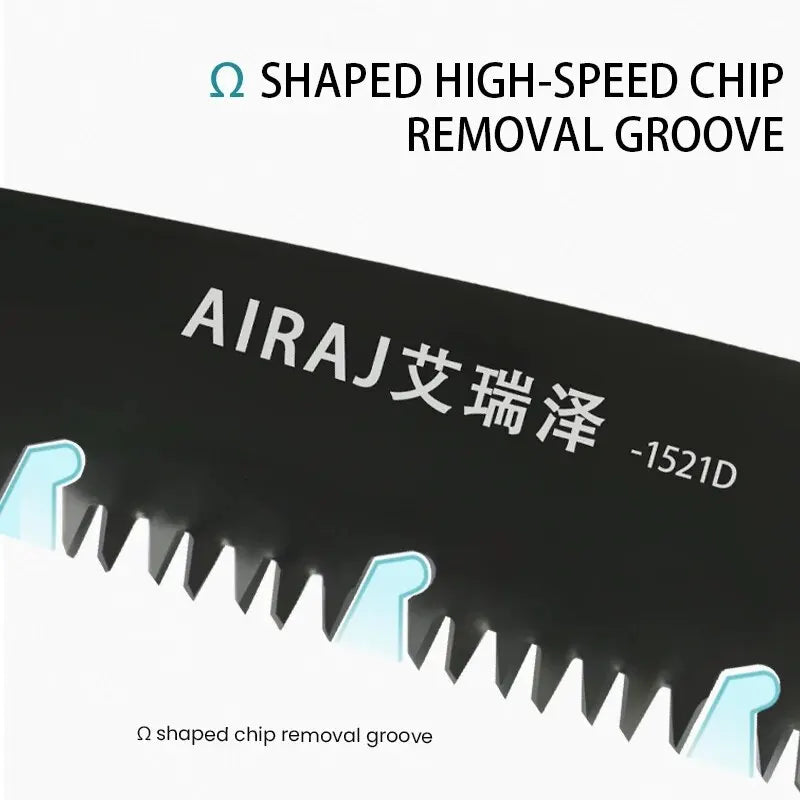 AIRAJ Woodworking Folding Saw Multifunction Cutting Wood Sharp Hand held Quick Saw.