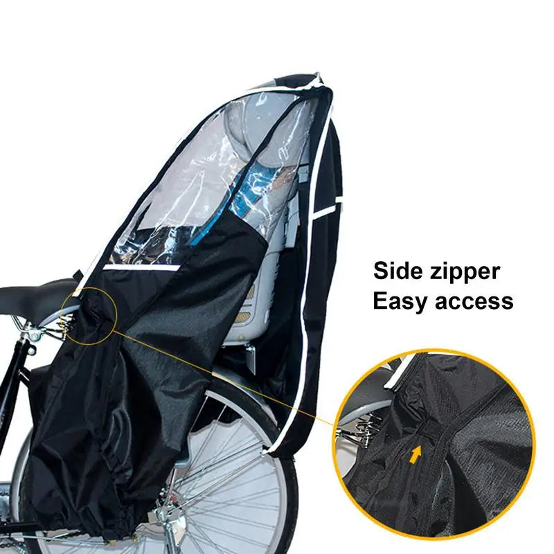 Waterproof Bike Child Seat Rain Canopy…