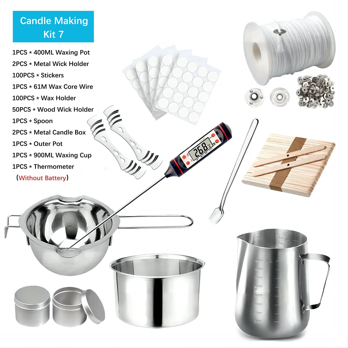DIY Candle Making Tools Kits