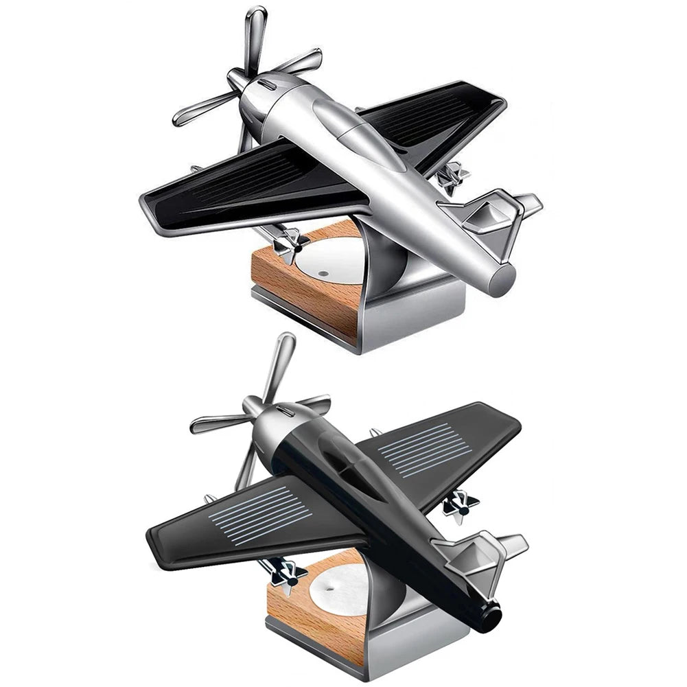 Car interior accessories solar airplane console decoration air freshener