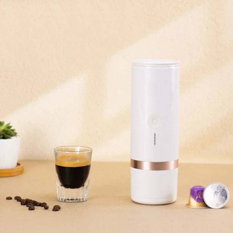 Portable Mini Smart Outdoor Camping Coffee Maker Espresso Machine Cappuccino Maker