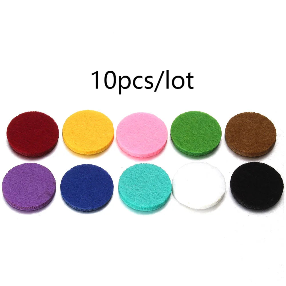 Essential Oil Diffuser Stainless Steel Magnetic Car Air Freshener Vent Clip + 1pcs Pad