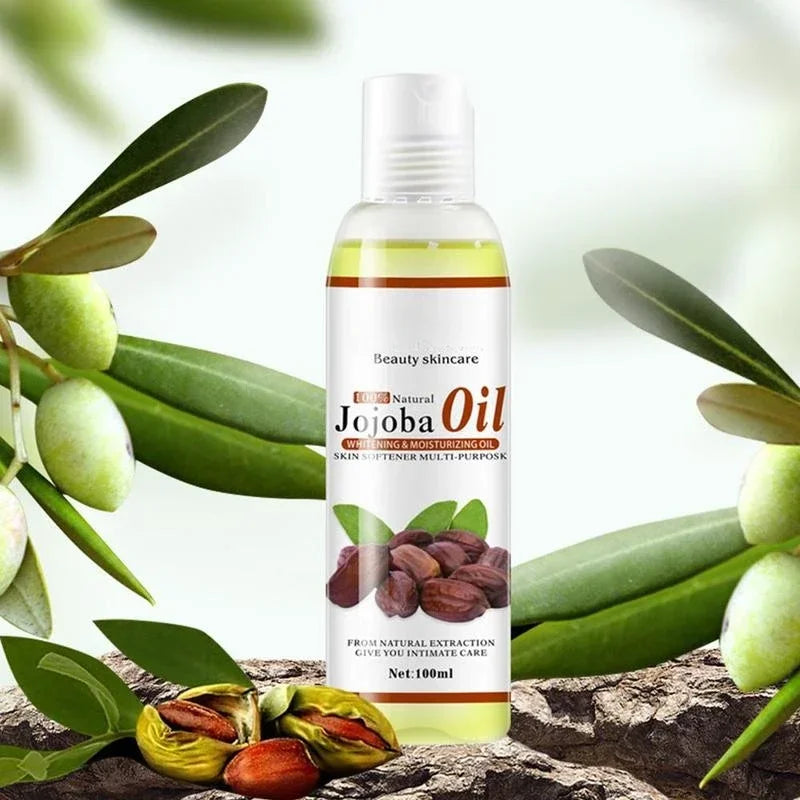 100ml Brand Natural Organic Jojoba Oil Massage Skin Care Essential